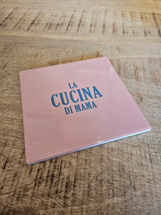 La Cuchina Di Mama onderzetter / tegel 20x20cm