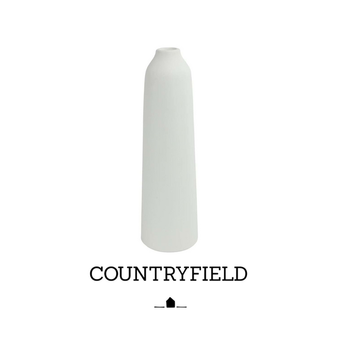 Countryfield Vaas Tirza wit 31cm
