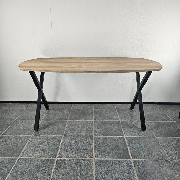 Dining table Danish Oval 210x100cm (25mm, X-Leg)