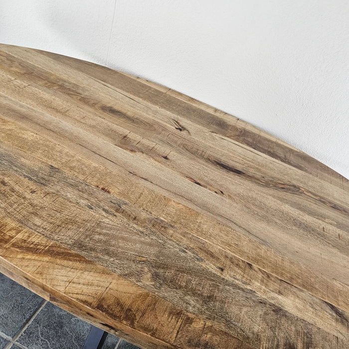 Eettafel Ovaal 300x130cm 6cm blad (R3)