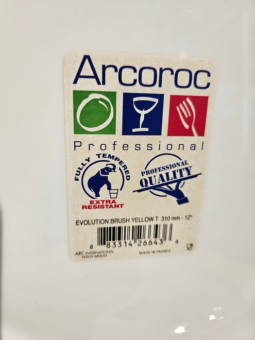 Arcoroc bord geel 31 cm