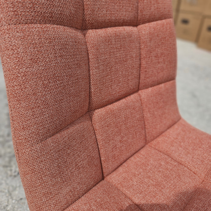 PRE-SALE Dining room chair Cees fabric Orange (CH2)