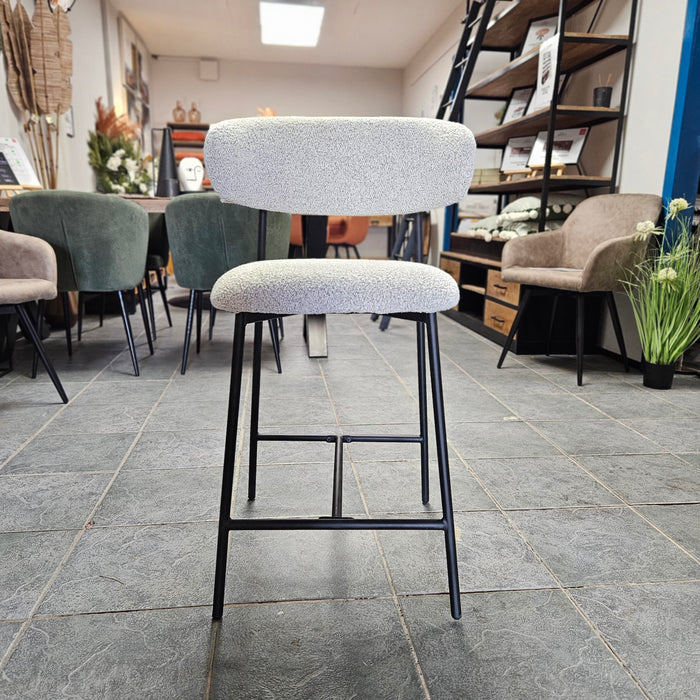 Bar stool Yara 65cm | Boucle Beige (CH3)