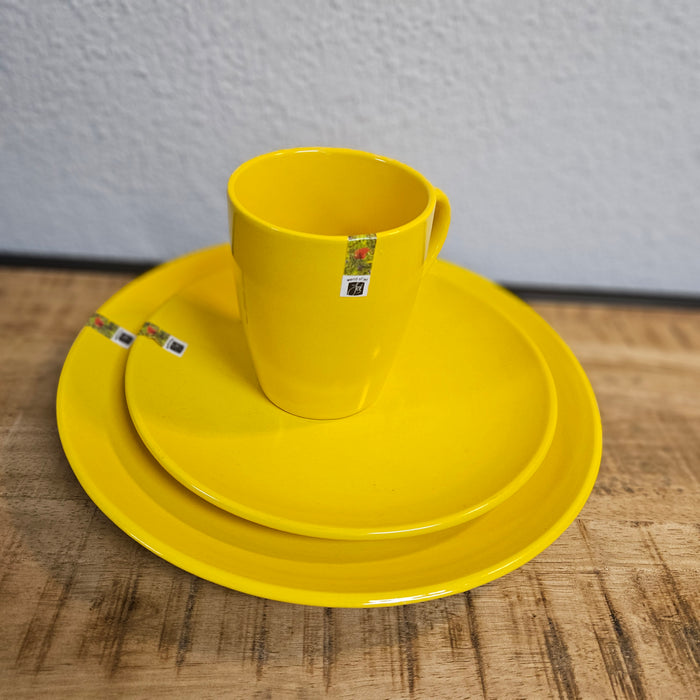 Jet dinner plate yellow 27 cm