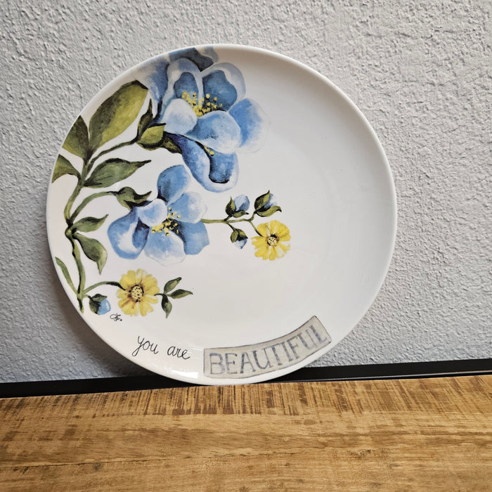 Jet dinerbord Beautiful 26 cm Blauw (Lisa)