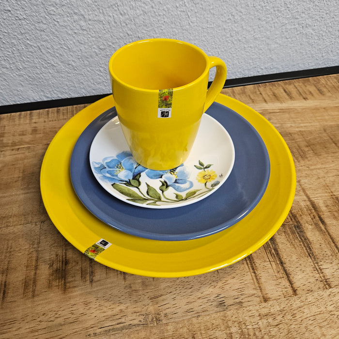 Jet dinner plate yellow 27 cm