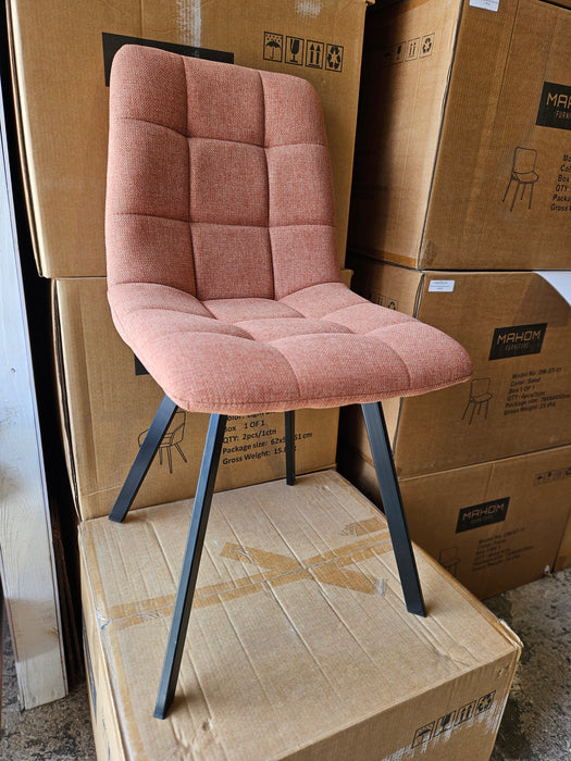 Dining room chair Cees fabric Orange (CH2)