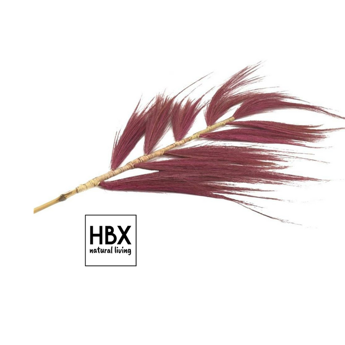 HBX Artificial branch plume deep pink 200cm