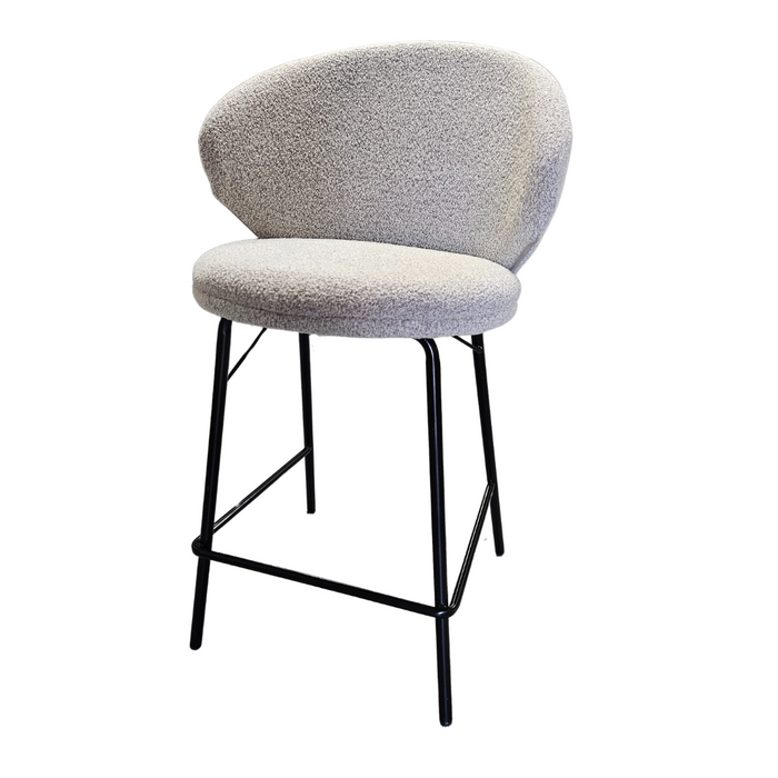 Bar stool Hedda 65cm | Boucle Beige (CH3)