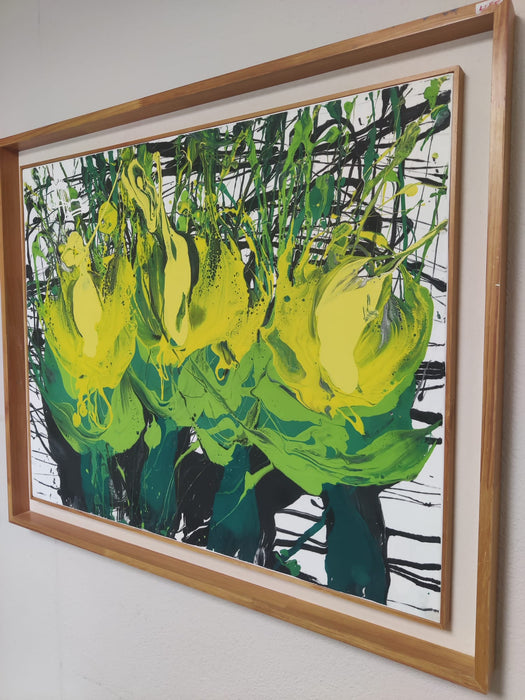 K012 | Schilderij Onofre Frias 'Caribbean Tropic Art' [2008]