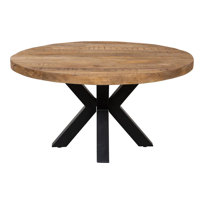 Ronde koffietafel 90cm - middenpoot (N2)