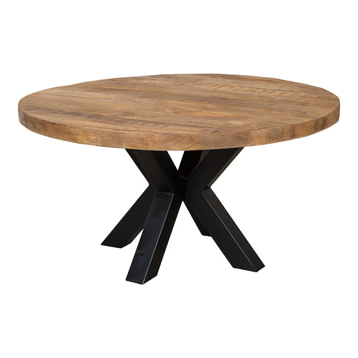 Ronde koffietafel 90cm - middenpoot (N2)