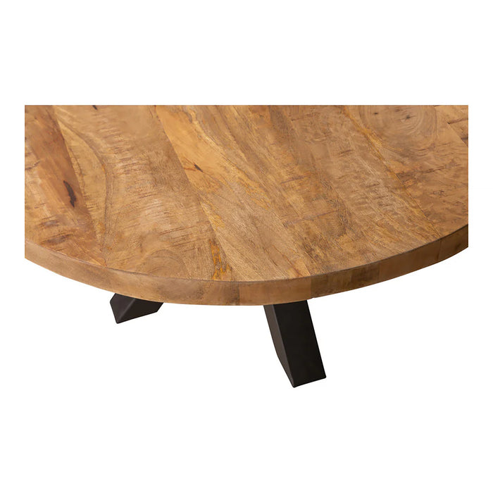 Ronde koffietafel 90cm - middenpoot (N2)