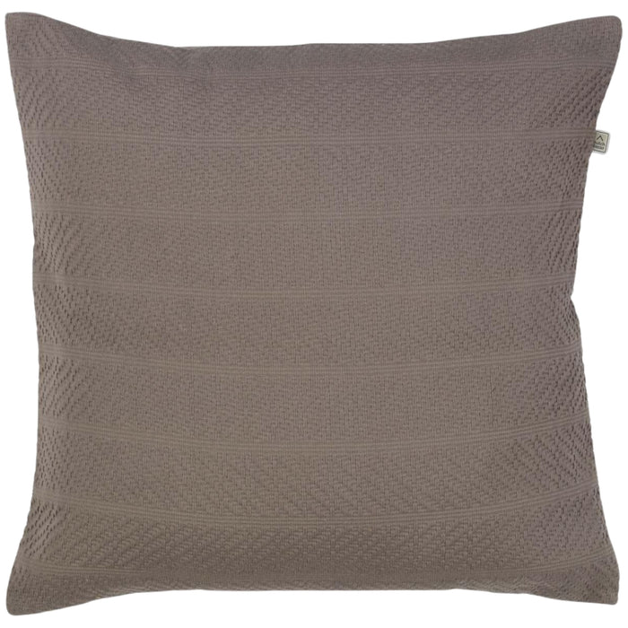 Dutch Decor kussenhoes Rissla taupe 50 x 50 cm