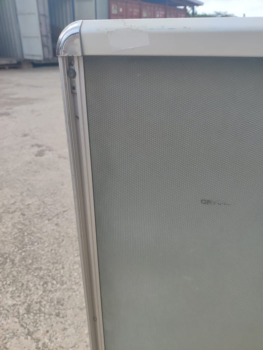 Partition wall white pole 8x 60cm