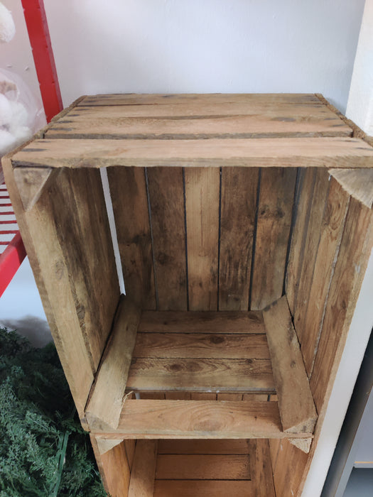 K054 | Set van 3 houten kratjes