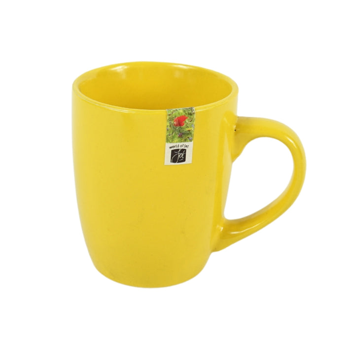 Jet mug with handle yellow 180 ml