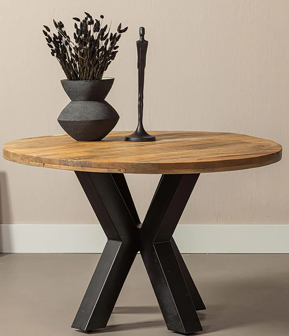 Eettafel 120cm rond (N2)