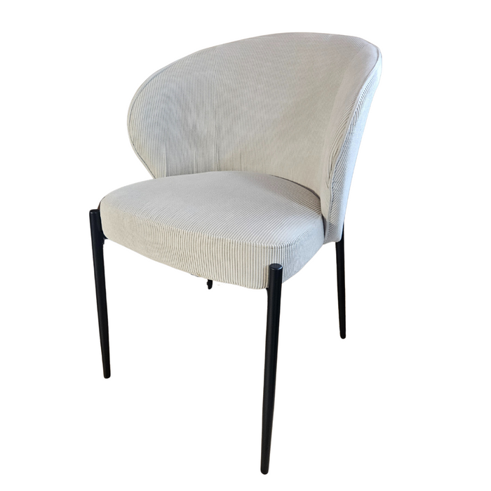 Dining room chair Shirley | Beige Rib (CH3)