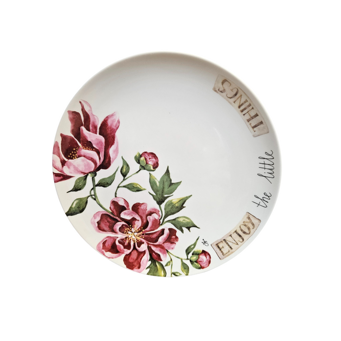 Jet cake plate Enjoyable Lisa white 16 cm