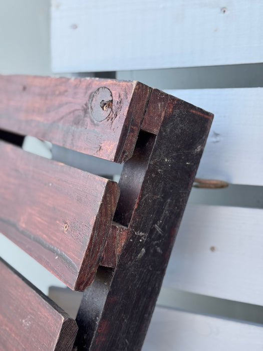 K070 | Set of hardwood ceiling racks for wine glasses