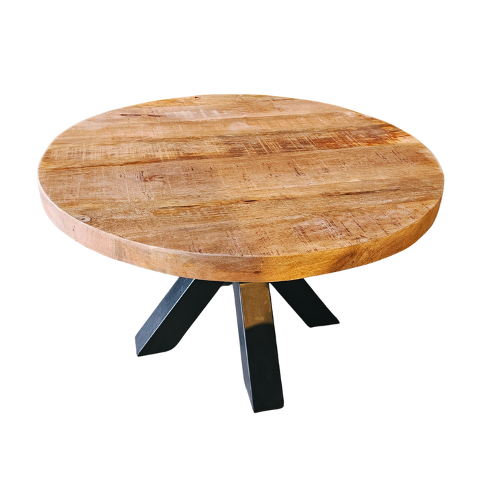 Ronde koffietafel 90cm - middenpoot (N2)