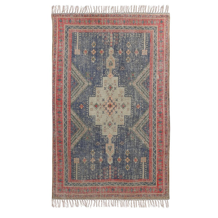 HKLiving rug Overtufted red/blue 150 x 240 cm